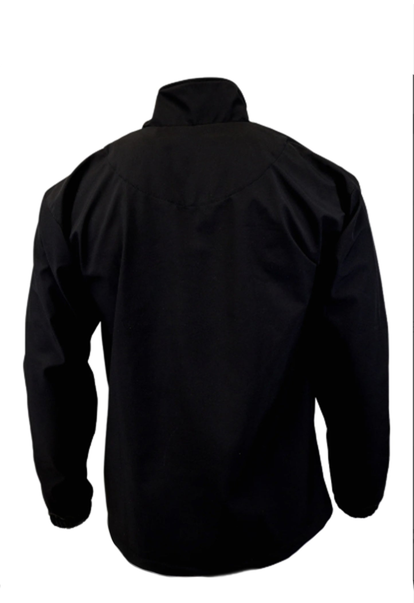 Solid Black Premium Tactical Hunting Jacket – Windbreaker & Waterproof Rain Gear