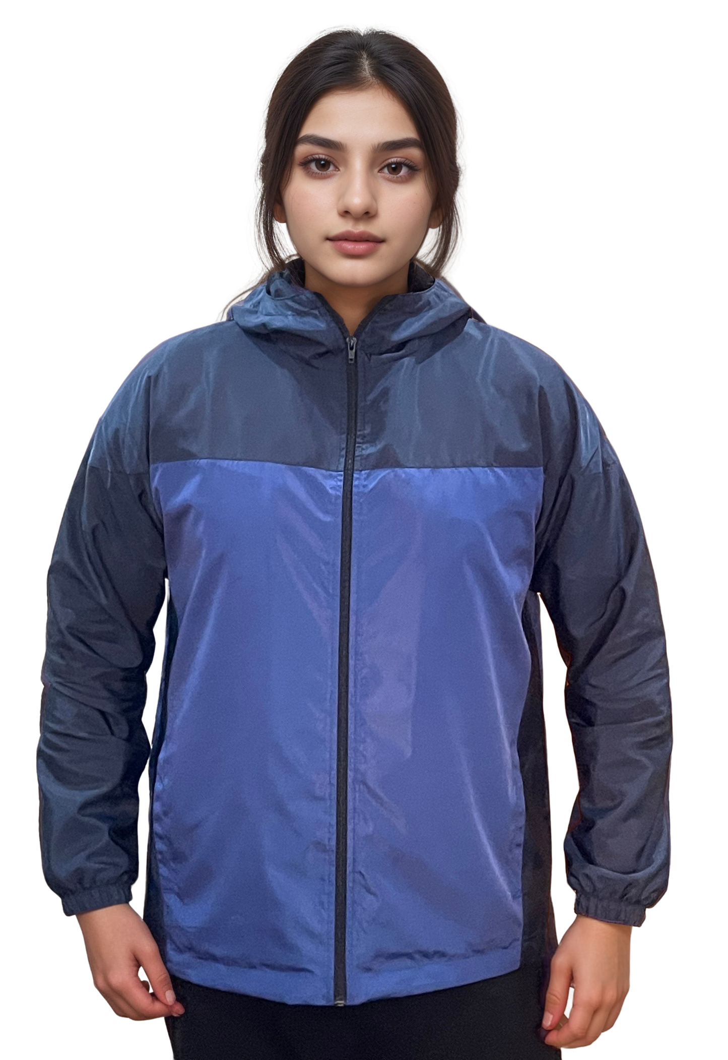 Two Tone Waterproof Windbreaker Pullover Jacket – Best Stylish Rain Gear