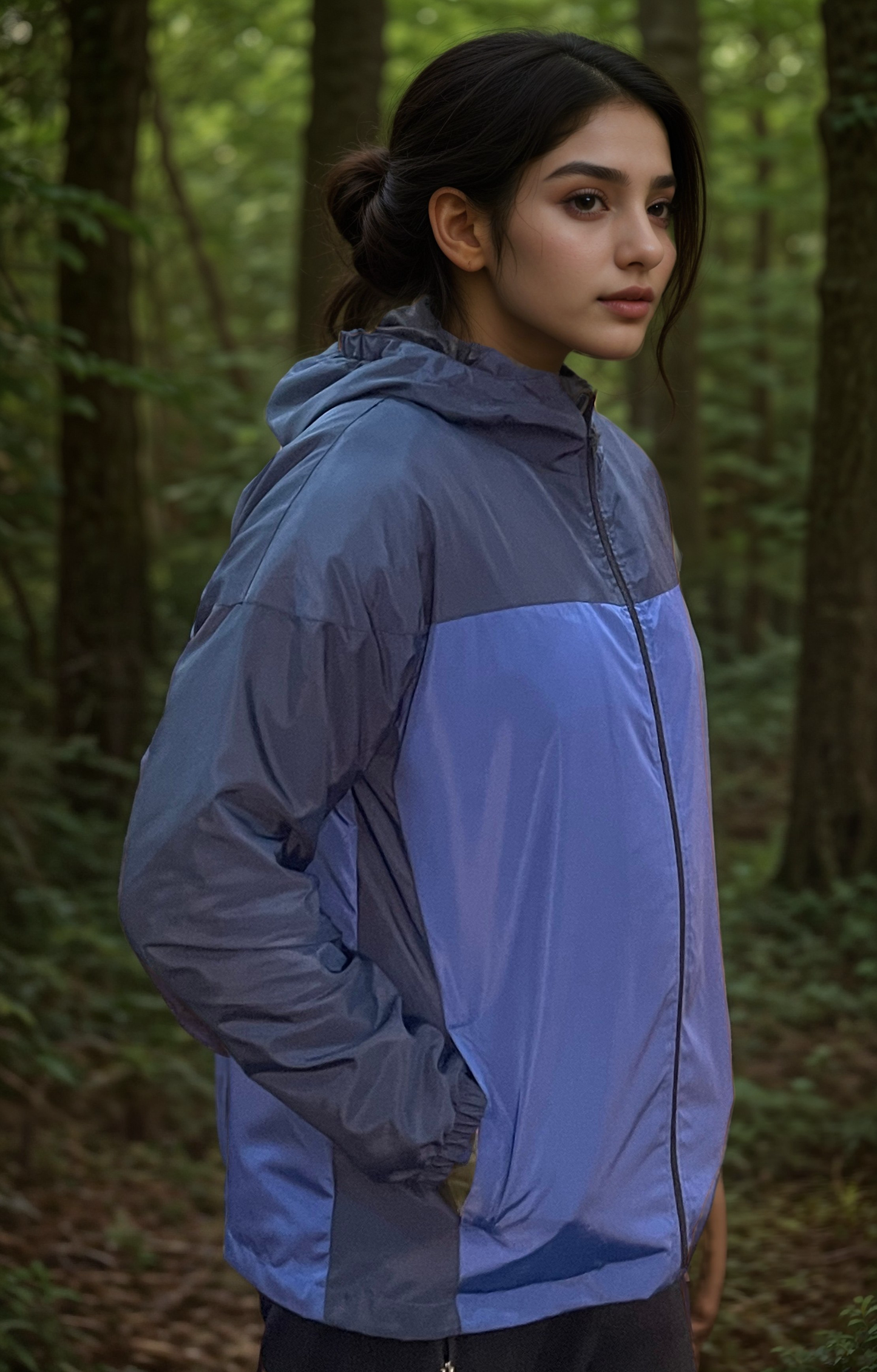 Two Tone Waterproof Windbreaker Pullover Jacket – Best Stylish Rain Gear