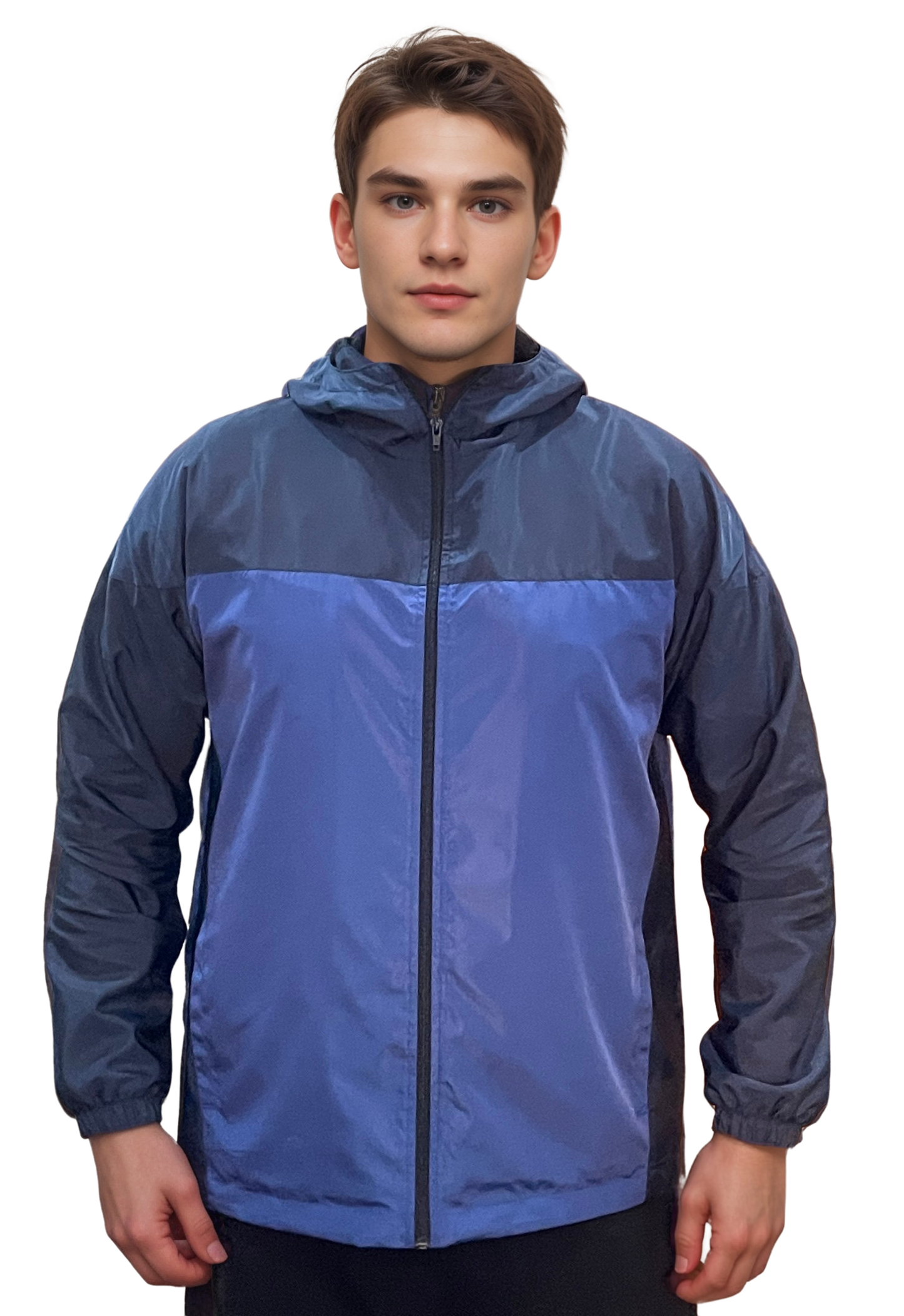 Two Tone Waterproof Windbreaker Pullover Jacket – Best Stylish Rain Gear